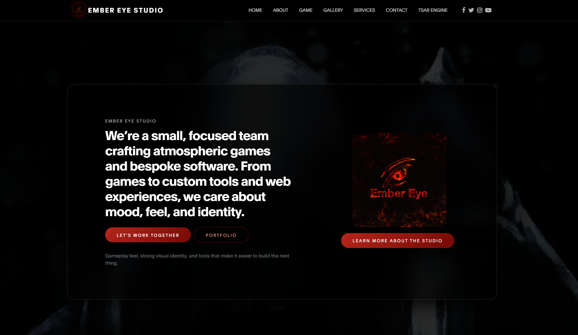 Ember Eye Website